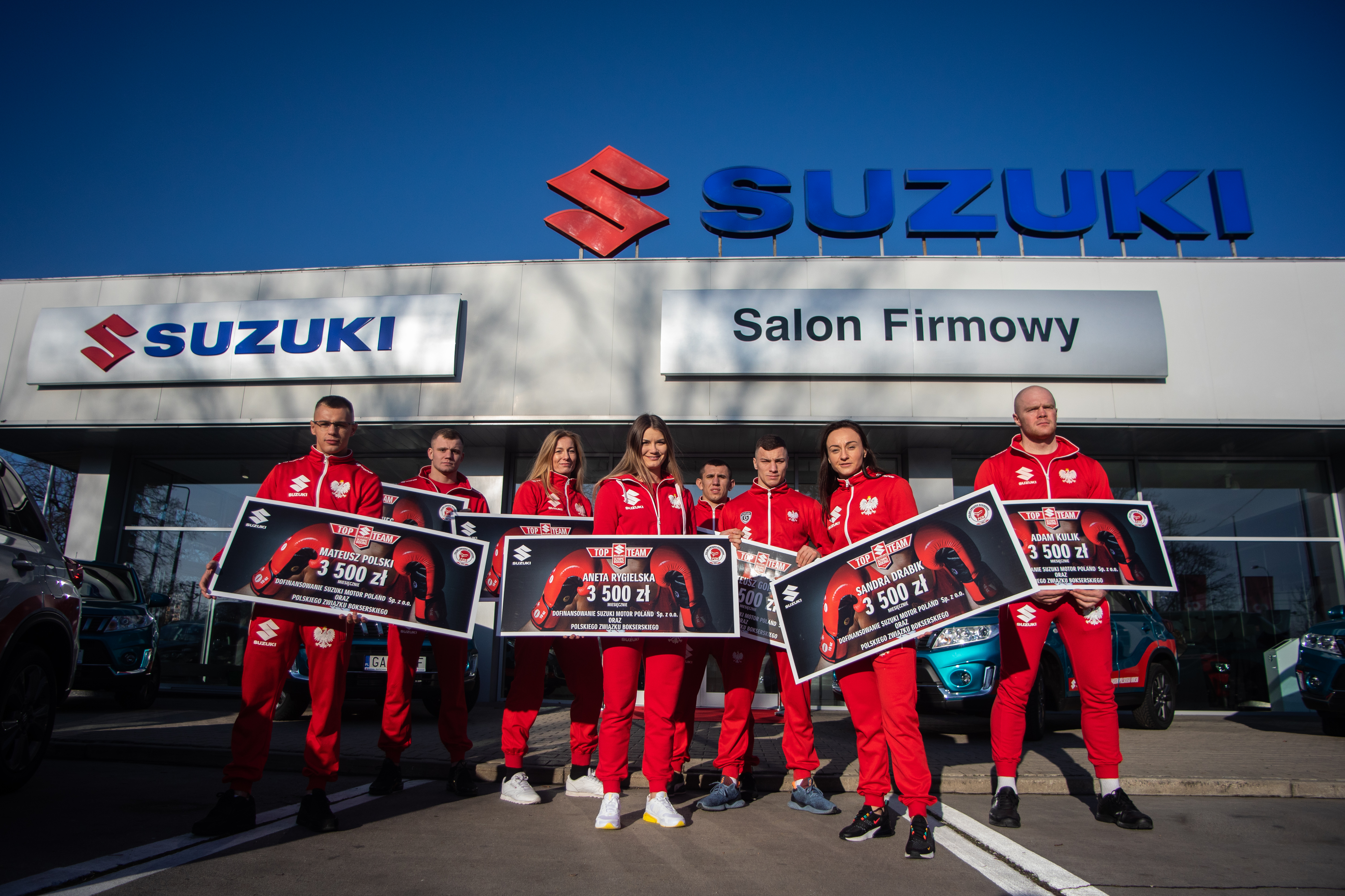Suzuki Motor Poland wspiera reprezentantów Polski i PZB