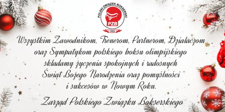 Życzenia Świąteczne z okazji Bożego Narodzenia