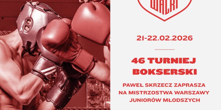 Turniej Bokserski „Paweł Skrzecz Zaprasza na Mistrzostwa Warszawy Juniorów Młodszych” przed nami!
