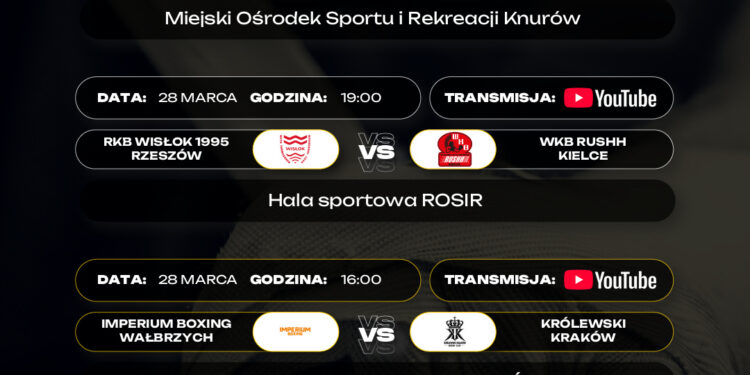 Polska Liga Boksu: w Rzeszowie mecz o pozycję lidera po 2 kolejce?